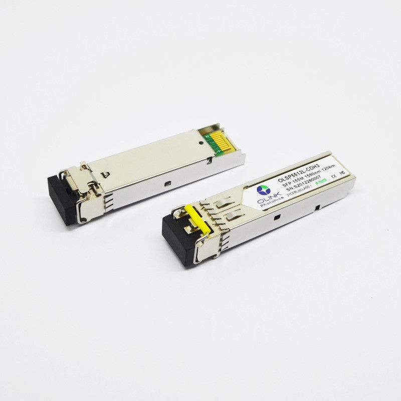 1000BASE-EZX SFP 1550nm 120km DOM LC SMF Fiber Optic SFP Module