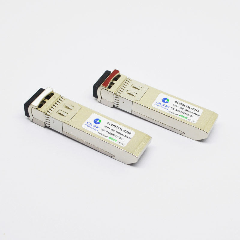 10GBASE-ER 10 Gigabit SFP+ Transceiver 1550nm 40km Single Mode Fiber