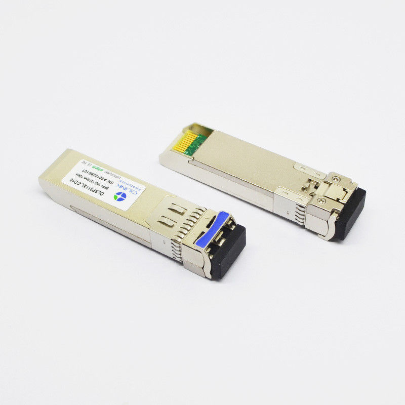 OEM Compatible 10G SFP+ ER 1310nm 40km DOM LC SMF Fiber Optic Transceiver